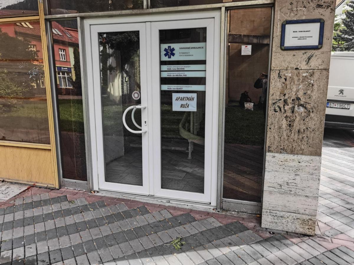 Apartmán RUŽA Rózsahegy Kültér fotó